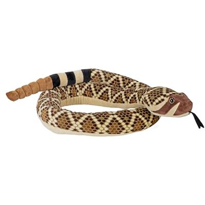 WILD REPUBLIC Snake Diamondback de l'Ouest à Grosse tête, Cuddlekins, Animal en Peluche 178 cm, Idée Cadeau de Naissance Fille ou Garçon, Jouet Écologique, Rembourré de Bouteilles Recyclées - Publicité WILD REPUBLIC Snake Diamondback de l'Ouest à Grosse tête, Cuddlekins, Animal en Peluche 178 cm, Idée Cadeau de Naissance Fille ou Garçon, Jouet Écologique, Rembourré de Bouteilles Recyclées - Publicité