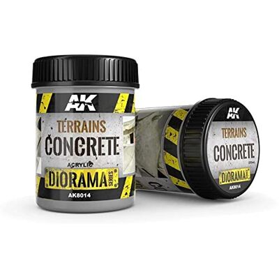 AK Interactive (AK8014) Terrain 250ml Concrete - Publicité AK Interactive (AK8014) Terrain 250ml Concrete - Publicité