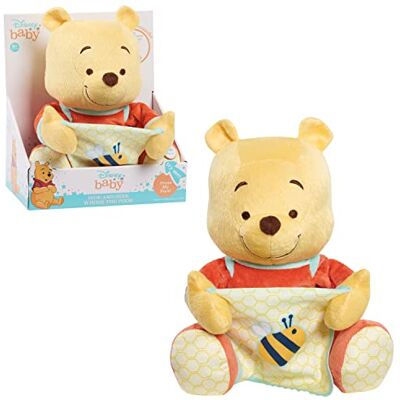 Disney Just Play Peluche Interactive Winnie l'ourson pour bébé à partir de 9 Mois - Publicité Disney Just Play Peluche Interactive Winnie l'ourson pour bébé à partir de 9 Mois - Publicité