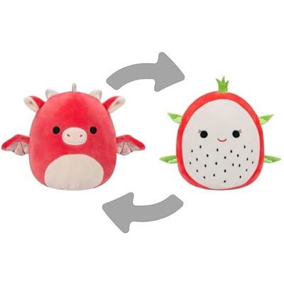 Peluches réversibles Squishmallows Delita/Baiden - 12cm - Publicité Peluches réversibles Squishmallows Delita/Baiden - 12cm - Publicité
