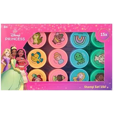 Disney Princess Lot de 15 tampons pour enfants avec Raiponce, Vaiana et Tiana Kit de bricolage pour fille à partir de 3 ans Jouet créatif pour anniversaire d'enfant & petit cadeau Certifié FSC - Publicité Disney Princess Lot de 15 tampons pour enfants avec Raiponce, Vaiana et Tiana Kit de bricolage pour fille à partir de 3 ans Jouet créatif pour anniversaire d'enfant & petit cadeau Certifié FSC - Publicité