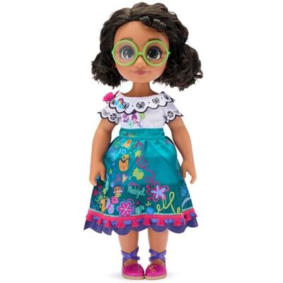 Poupée officielle Mirabel Once Upon a Story – Jouets de princesse Disney 40,6 cm avec yeux réfléchissants avec pupille 3D et iris, costume détaillé, peigne à cheveux et chaussures – Livré - Publicité Poupée officielle Mirabel Once Upon a Story – Jouets de princesse Disney 40,6 cm avec yeux réfléchissants avec pupille 3D et iris, costume détaillé, peigne à cheveux et chaussures – Livré - Publicité