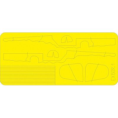 Eduard (EDMEX509) Masks 1:48 Bf 109G Camo Scheme Mtt () - Publicité Eduard (EDMEX509) Masks 1:48 Bf 109G Camo Scheme Mtt () - Publicité