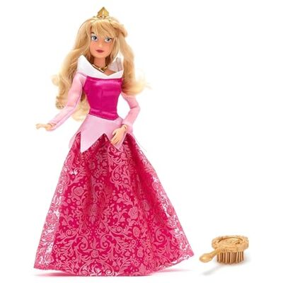 Official Poupée Classique Aurore, La Belle Au Bois Dormant, 29 cm/11", Poupée Princesse Disney entièrement articulée avec Robe Rose et Mini Brosse à Cheveux, à partir de 3 Ans - Publicité Official Poupée Classique Aurore, La Belle Au Bois Dormant, 29 cm/11", Poupée Princesse Disney entièrement articulée avec Robe Rose et Mini Brosse à Cheveux, à partir de 3 Ans - Publicité