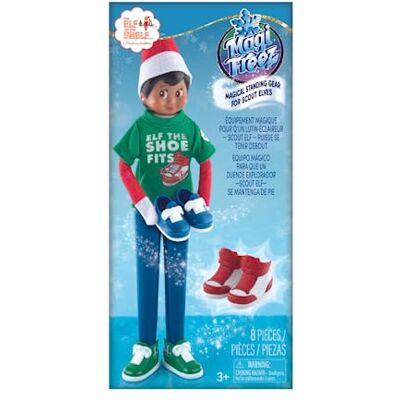 Elf on the Shelf - MagiFreez Ständer - Sneaker-Set - 3 paires - Toy accessory - Publicité Elf on the Shelf - MagiFreez Ständer - Sneaker-Set - 3 paires - Toy accessory - Publicité