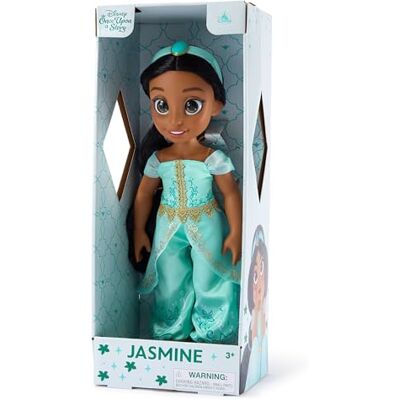 Disney Official Poupée Jasmine avec Mini Brosse à Cheveux, Aladdin, 40,5 cm/16", Collection Once Upon a Story, à partir de 3 Ans - Publicité Disney Official Poupée Jasmine avec Mini Brosse à Cheveux, Aladdin, 40,5 cm/16", Collection Once Upon a Story, à partir de 3 Ans - Publicité
