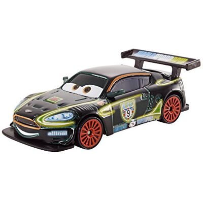 Disney Cars Neon Racers Miniatures Nigel Gearsley - Publicité Disney Cars Neon Racers Miniatures Nigel Gearsley - Publicité