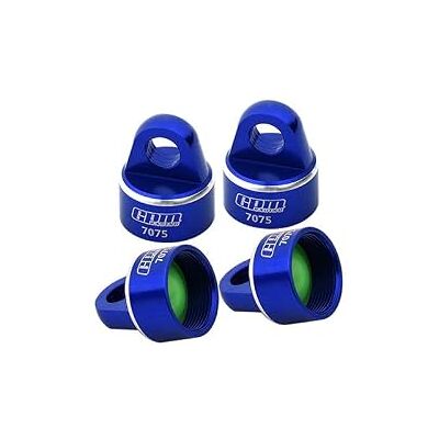 GPM Aluminium 7075 Alloy Shock Cap for Optional and Original Shock Absorbers for Traxxas 1/8 4WD Sledge Monster Truck 95076-4 Upgrades Blue - Publicité GPM Aluminium 7075 Alloy Shock Cap for Optional and Original Shock Absorbers for Traxxas 1/8 4WD Sledge Monster Truck 95076-4 Upgrades Blue - Publicité