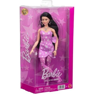 Barbie Fashionista Deluxe Style Poupée Robe Rose avec Cheveux Vrac - Publicité Barbie Fashionista Deluxe Style Poupée Robe Rose avec Cheveux Vrac - Publicité