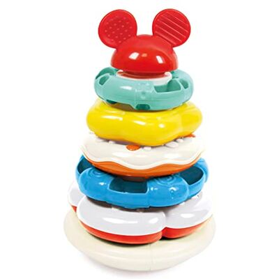 Clementoni Disney Baby anneaux empilables, multicolore, 17284 version italienne - Publicité Clementoni Disney Baby anneaux empilables, multicolore, 17284 version italienne - Publicité