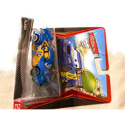 Disney Pixar Cars 2 Ultimate Super Chase Flash Jan Nilsson Edition Limitée: 4000 Véhicule Miniature Voiture - Publicité Disney Pixar Cars 2 Ultimate Super Chase Flash Jan Nilsson Edition Limitée: 4000 Véhicule Miniature Voiture - Publicité