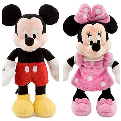 Disney - Minnie Mouse Mickey Mouse - 20cm - Bean Bag Soft Toy - Soft Toy - Publicité Disney - Minnie Mouse Mickey Mouse - 20cm - Bean Bag Soft Toy - Soft Toy - Publicité