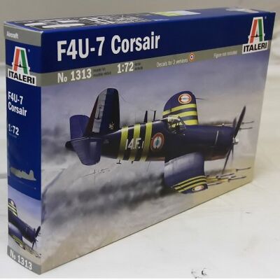 Italeri I1313 Maquette Aviation Corsair F4U-7 Echelle 1:72 - Publicité Italeri I1313 Maquette Aviation Corsair F4U-7 Echelle 1:72 - Publicité