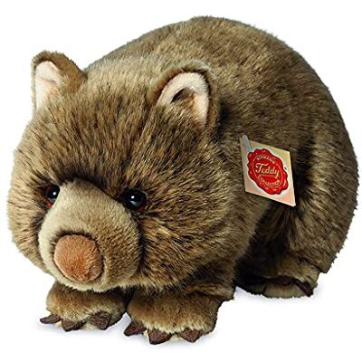Hermann Teddy Teddy Hermann 91426 Wombat 26 cm, Jouet câlin avec Un Contenu recyclé idéal (matériau de Remplissage) - Publicité Hermann Teddy Teddy Hermann 91426 Wombat 26 cm, Jouet câlin avec Un Contenu recyclé idéal (matériau de Remplissage) - Publicité