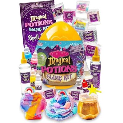 GirlZone - Magic Potion Slime Kit - 6 Potions - Slime Kit - Publicité GirlZone - Magic Potion Slime Kit - 6 Potions - Slime Kit - Publicité