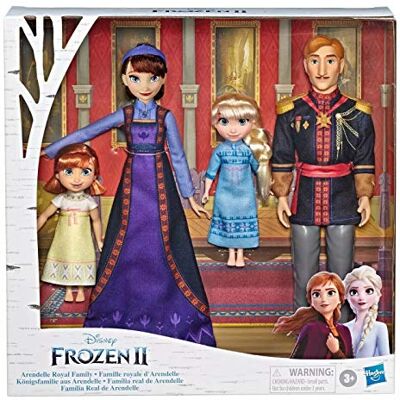 Disney Frozen 2 Arendelle Royal Family 4 Doll Set - Publicité Disney Frozen 2 Arendelle Royal Family 4 Doll Set - Publicité