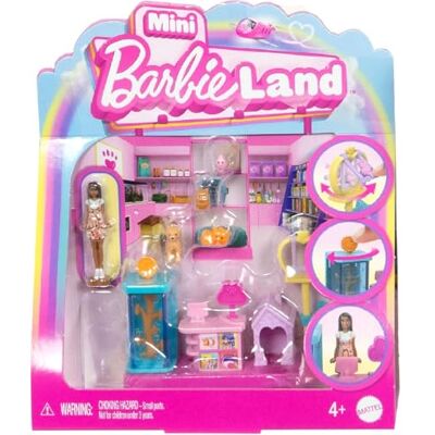 Barbie Mini Land Set de jeu pour filles de 4 ans et plus - Publicité Barbie Mini Land Set de jeu pour filles de 4 ans et plus - Publicité