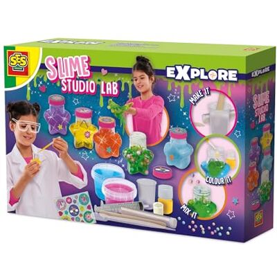Creative 25143 Girly Science Slime Lab Expérimente avec du Slime Crée tes Propres Créations de Slime - Publicité Creative 25143 Girly Science Slime Lab Expérimente avec du Slime Crée tes Propres Créations de Slime - Publicité