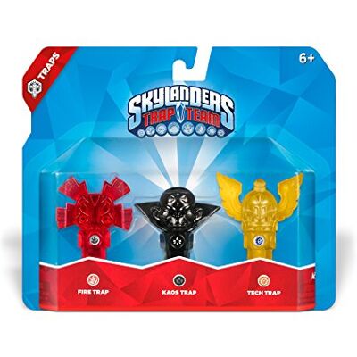 Activision Skylanders : Trap Team pack trois pièges : Feu + Kaos + Tech - Publicité Activision Skylanders : Trap Team pack trois pièges : Feu + Kaos + Tech - Publicité