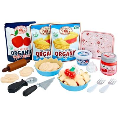 little tikes Creative Chefs Pie Kit avec Make-It Mix Play Sand, 22 Accessoires, Machine à Tarte Réaliste, Non Comestible, Convient aux Garçons et aux Filles de 3 Ans et Plus - Publicité little tikes Creative Chefs Pie Kit avec Make-It Mix Play Sand, 22 Accessoires, Machine à Tarte Réaliste, Non Comestible, Convient aux Garçons et aux Filles de 3 Ans et Plus - Publicité