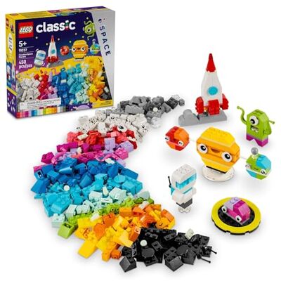 Ensemble de construction spatiale LEGO - Système solaire et jouets de l'espace pour enfants - Publicité Ensemble de construction spatiale LEGO - Système solaire et jouets de l'espace pour enfants - Publicité
