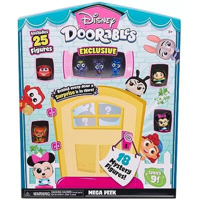 Disney Doorables Lot de 25 pièces - Publicité Disney Doorables Lot de 25 pièces - Publicité