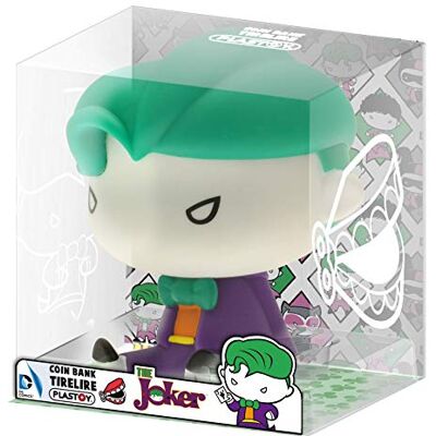 Tirelire Joker de Plastoy - 17cm - Licence officielle DC Comics - Publicité Tirelire Joker de Plastoy - 17cm - Licence officielle DC Comics - Publicité