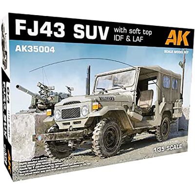 AK Interactive Maquette Voiture Fj43 Suv With Soft Top Idf & Laf 35004 1:35 Maquette Char Promo - Publicité AK Interactive Maquette Voiture Fj43 Suv With Soft Top Idf & Laf 35004 1:35 Maquette Char Promo - Publicité
