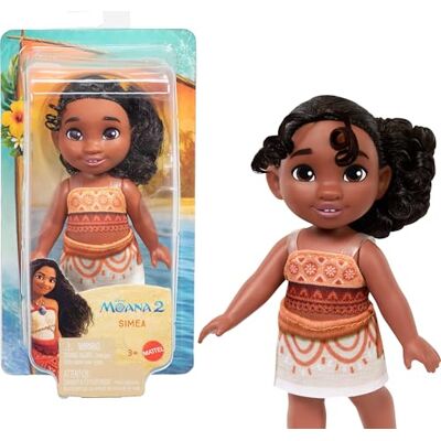 Mattel Disney Moana 2 Simea Poupée Tendance avec Accessoire de Cheville, 5 articulations Mobiles et Tenue Amovible, Jouets inspirés du Film - Publicité Mattel Disney Moana 2 Simea Poupée Tendance avec Accessoire de Cheville, 5 articulations Mobiles et Tenue Amovible, Jouets inspirés du Film - Publicité