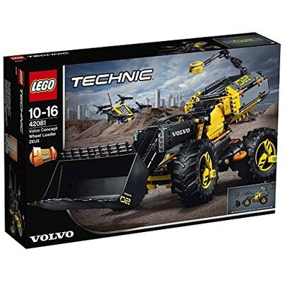 LEGO - Volvo Concept Wheel Loader ZEUX 42081 - Volvo - ZEUX 42081 - Kit de construction - Publicité LEGO - Volvo Concept Wheel Loader ZEUX 42081 - Volvo - ZEUX 42081 - Kit de construction - Publicité