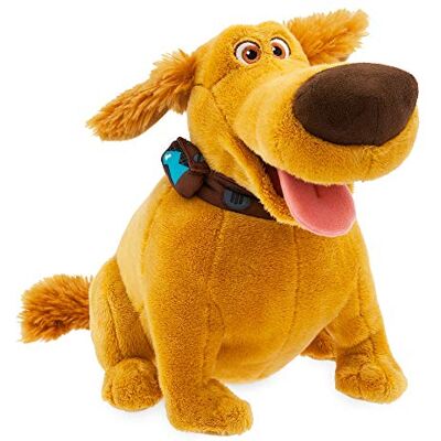 Disney Peluche officielle Doug 31 cm Animal en peluche de Pixar avec détails brodés, oreilles duveteuses et collier 3D Adorable chien Dès la naissance Taille M - Publicité Disney Peluche officielle Doug 31 cm Animal en peluche de Pixar avec détails brodés, oreilles duveteuses et collier 3D Adorable chien Dès la naissance Taille M - Publicité