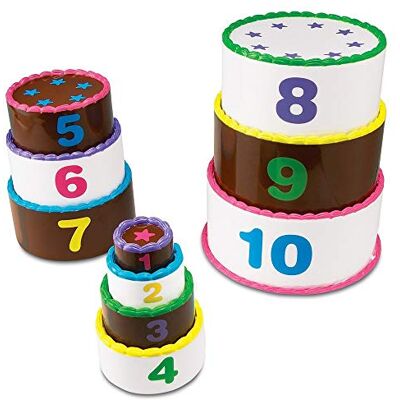 Learning Resources - Smart Snacks Stack & Count Layer Cake - Publicité Learning Resources - Smart Snacks Stack & Count Layer Cake - Publicité