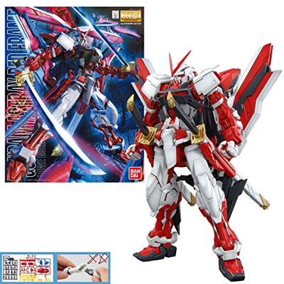 BANDAI Gunpla Maquette Gundam MG 1/100 ASTRAY Red Frame Revise Robot à Construire 83103P/2072104 - Publicité BANDAI Gunpla Maquette Gundam MG 1/100 ASTRAY Red Frame Revise Robot à Construire 83103P/2072104 - Publicité
