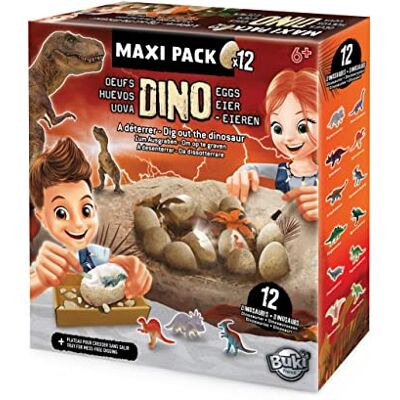 Buki France Buki 2138 Dino egg maxi pack - Publicité Buki France Buki 2138 Dino egg maxi pack - Publicité