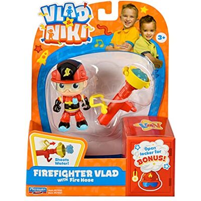 BANDAI - Vlad & Niki Fireman Vlad - Articulé - Figure d'action - Publicité BANDAI - Vlad & Niki Fireman Vlad - Articulé - Figure d'action - Publicité