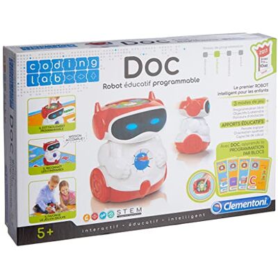 Clementoni 52252 Coding Lab-Doc Educatieve Pratende Robot, (version néerlandaise) - Publicité Clementoni 52252 Coding Lab-Doc Educatieve Pratende Robot, (version néerlandaise) - Publicité