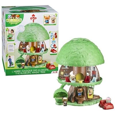 Klorofil Arbre Magique Édition Anniversaire 50 Ans Jouet Dès 18 Mois 2 figurines exclusives et 12 accessoires inclus fabriqué en France poignée intégrée idée cadeau imaginaire enfant - Publicité Klorofil Arbre Magique Édition Anniversaire 50 Ans Jouet Dès 18 Mois 2 figurines exclusives et 12 accessoires inclus fabriqué en France poignée intégrée idée cadeau imaginaire enfant - Publicité