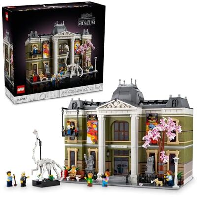 Kit de construction du Musée d'Histoire Naturelle LEGO NIPPON - Géologie, Dinosaures, Science - Pour adultes - Publicité Kit de construction du Musée d'Histoire Naturelle LEGO NIPPON - Géologie, Dinosaures, Science - Pour adultes - Publicité