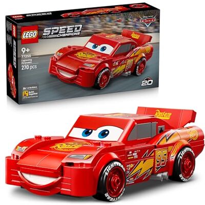 Lego Speed Champions Flash McQueen Jouet Voiture de Course Maquette Collector Cadeau Disney pour Garçon ou Fille dès 9 Ans & Fans du Film Cars de Pixar 77255 - Publicité Lego Speed Champions Flash McQueen Jouet Voiture de Course Maquette Collector Cadeau Disney pour Garçon ou Fille dès 9 Ans & Fans du Film Cars de Pixar 77255 - Publicité