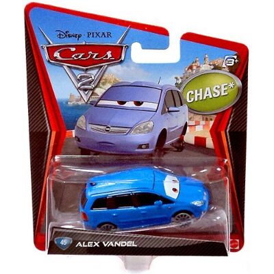 Disney Pixar Cars 2 Vandel Voiture Jouet - Échelle 1:55 - Publicité Disney Pixar Cars 2 Vandel Voiture Jouet - Échelle 1:55 - Publicité