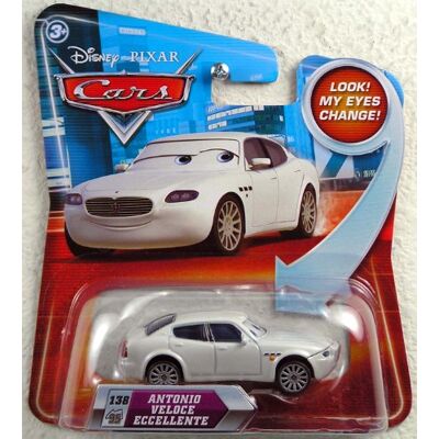 Disney Pixar Cars T5658 Antonio Veloce Eccellente Look my eyes change - Publicité Disney Pixar Cars T5658 Antonio Veloce Eccellente Look my eyes change - Publicité