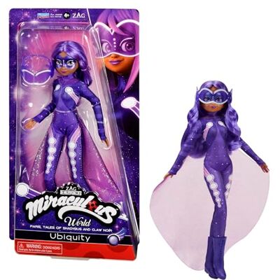Miraculous BANDAI Poupée Ladybug et Chat Noir Alya Ubiquity Fashion Figurine Articulée de 26 cm Dolls - Publicité Miraculous BANDAI Poupée Ladybug et Chat Noir Alya Ubiquity Fashion Figurine Articulée de 26 cm Dolls - Publicité