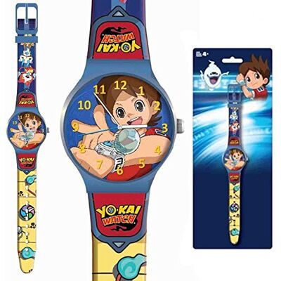 Disney Yo-Kai Montre Analogique, YK17001 - Publicité Disney Yo-Kai Montre Analogique, YK17001 - Publicité