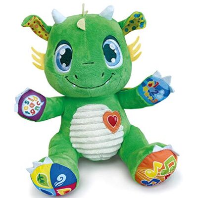 Clementoni Baby 52506 Mon Copain Le Dragon Peluche Douce et Sûre avec Ses 5 Touches Interactives pour Bébés de 6 Mois et Plus Développe la Psychomotricité - Publicité Clementoni Baby 52506 Mon Copain Le Dragon Peluche Douce et Sûre avec Ses 5 Touches Interactives pour Bébés de 6 Mois et Plus Développe la Psychomotricité - Publicité