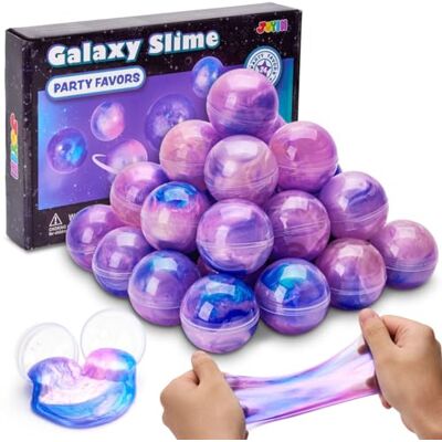 JOYIN Slime Party Favors Lot de 24 Couleurs Galaxy Slime(Rose) Kit de Mini Slime Fluffy, sans désordre, Anti-Stress et sans Danger pour Les Filles et Les garçons Récompense en Classe - Publicité JOYIN Slime Party Favors Lot de 24 Couleurs Galaxy Slime(Rose) Kit de Mini Slime Fluffy, sans désordre, Anti-Stress et sans Danger pour Les Filles et Les garçons Récompense en Classe - Publicité