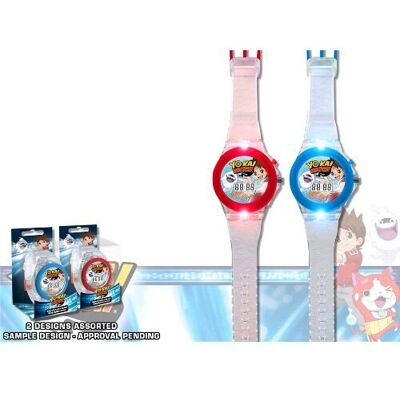 Disney Yo-Kai Montre Digitale avec Lumière LED, YK17004 - Publicité Disney Yo-Kai Montre Digitale avec Lumière LED, YK17004 - Publicité