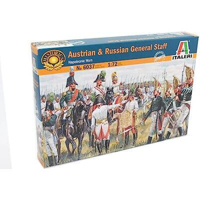 Italeri I6037 Maquette Figurine Etat-Major Autrichien / Russe Echelle 1:72 - Publicité Italeri I6037 Maquette Figurine Etat-Major Autrichien / Russe Echelle 1:72 - Publicité
