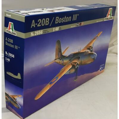 Italeri I2656 Maquette Aviation Douglas A-20B/Boston III Echelle 1:48 - Publicité Italeri I2656 Maquette Aviation Douglas A-20B/Boston III Echelle 1:48 - Publicité
