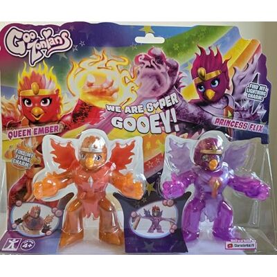 BANDAI GooZonians CO07407 Lot de 2 Figurines d'action Super élastiques, découvrez des charmes cachés, Figurines d'action à Collectionner, pour Filles de Plus de 4 Ans - Publicité BANDAI GooZonians CO07407 Lot de 2 Figurines d'action Super élastiques, découvrez des charmes cachés, Figurines d'action à Collectionner, pour Filles de Plus de 4 Ans - Publicité