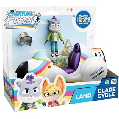 BANDAI – Enquêtes Sauvages – Moto tout-terrain – Véhicule et figurine Sam ou Kit aléatoire – Véhicule pour Enfants Série Creature Cases – Pack Moto Clade + Figurine – Jouet Enfant 3 ans et + –PMCC9010 - Publicité BANDAI – Enquêtes Sauvages – Moto tout-terrain – Véhicule et figurine Sam ou Kit aléatoire – Véhicule pour Enfants Série Creature Cases – Pack Moto Clade + Figurine – Jouet Enfant 3 ans et + –PMCC9010 - Publicité